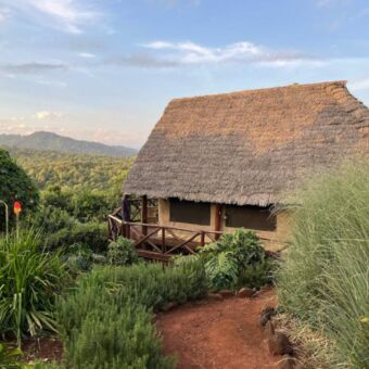 Tented camp in de buurt van Karatu