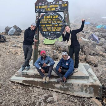Barafu Camp op de Kilimanjaro