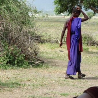 Tanzaniaanse masai vrouw