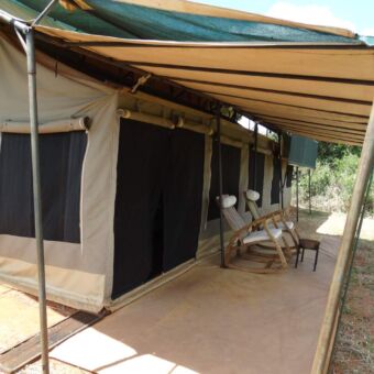 Tented Camp met zitje Tanzania