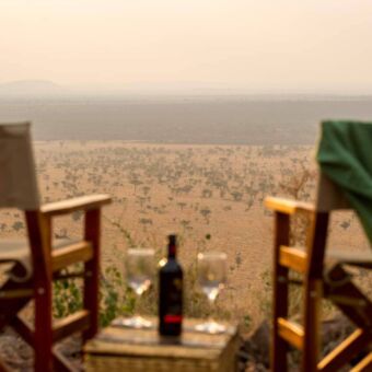 Accommodaties Safari Tanzania Kubu Kubu sundowner